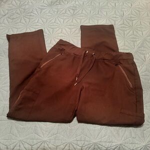 Med Couture Women’s Petite Large Scrub Pants Black